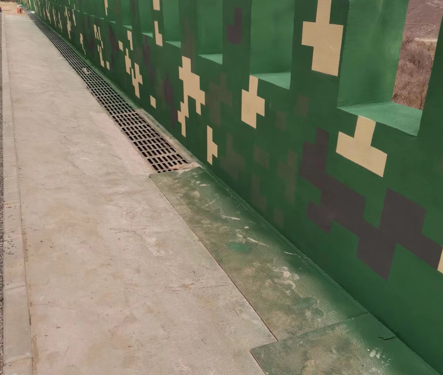 上饶围墙迷彩喷涂,数迷彩漆